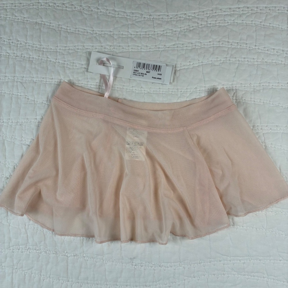 NEW Repetto Rose Petale Mesh Ballet Skirt Size 4-6 Dancewear Pink D082R Classic